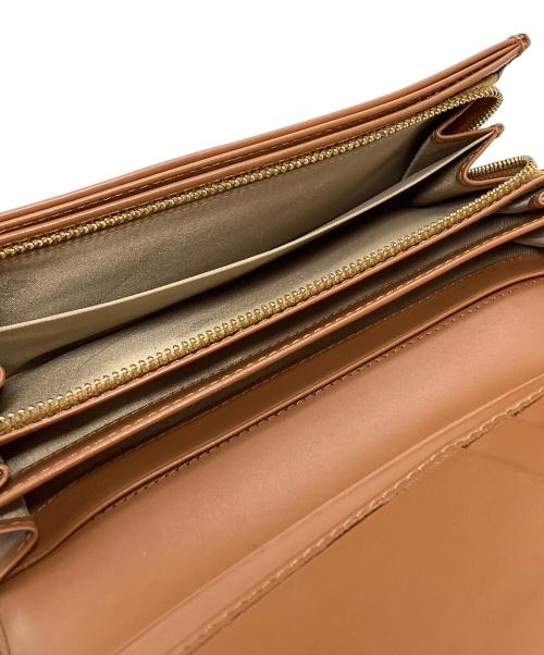 PRIMA CLASSE（プリマクラッセ）PRIMA CLASSE (プリマクラッセ) PRIMA CLASSE　W026 6000　長財布　ブラウン系　世界地図柄の古着・服飾アイテム