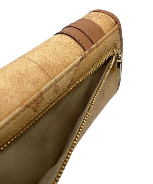 PRIMA CLASSE（プリマクラッセ）PRIMA CLASSE (プリマクラッセ) PRIMA CLASSE　W026 6000　長財布　ブラウン系　世界地図柄の古着・服飾アイテム