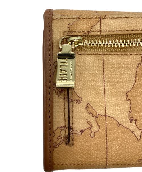 PRIMA CLASSE（プリマクラッセ）PRIMA CLASSE (プリマクラッセ) PRIMA CLASSE　W026 6000　長財布　ブラウン系　世界地図柄の古着・服飾アイテム