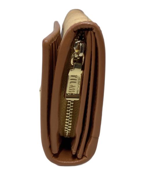 PRIMA CLASSE（プリマクラッセ）PRIMA CLASSE (プリマクラッセ) PRIMA CLASSE　W026 6000　長財布　ブラウン系　世界地図柄の古着・服飾アイテム