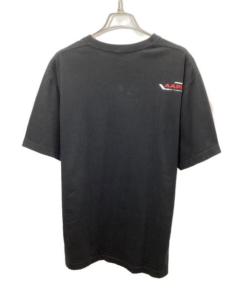 Aape BY A BATHING APE（エーエイプ バイ アベイシングエイプ）Aape BY A BATHING APE (エーエイプ バイ アベイシングエイプ) 半袖カットソー ブラック サイズ:XXLの古着・服飾アイテム