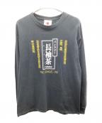 PUNK DRUNKERSパンクドランカーズ）の古着「長袖Tシャツ」｜ブラック