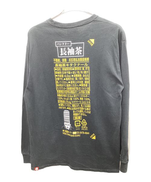 PUNK DRUNKERS（パンクドランカーズ）PUNK DRUNKERS (パンクドランカーズ) 長袖Tシャツ ブラック サイズ:Lの古着・服飾アイテム