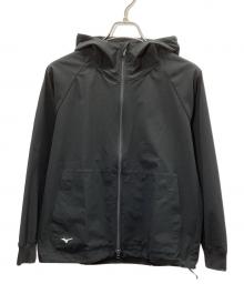 MARGARET HOWELL×MIZUNO（マーガレットハウエル×ミズノ）の古着「STRETCH POLYESTER HEAVY POPLIN」｜ブラック