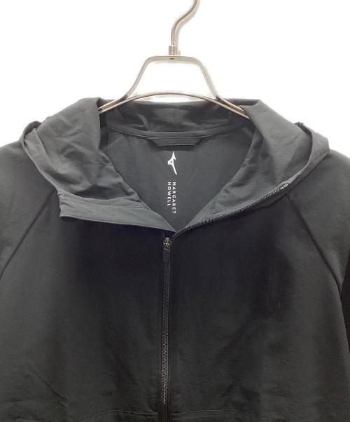 MARGARET HOWELL（マーガレットハウエル）MARGARET HOWELL (マーガレットハウエル) MIZUNO (ミズノ) STRETCH POLYESTER HEAVY POPLIN ブラック サイズ:Sの古着・服飾アイテム