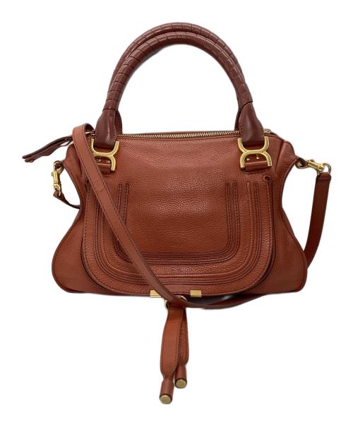 Chloe（クロエ）Chloe (クロエ) MARCIEバッグ オレンジの古着・服飾アイテム