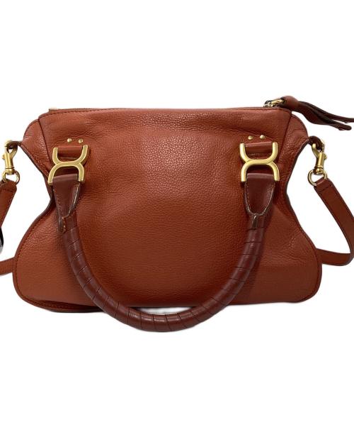 Chloe（クロエ）Chloe (クロエ) MARCIEバッグ オレンジの古着・服飾アイテム