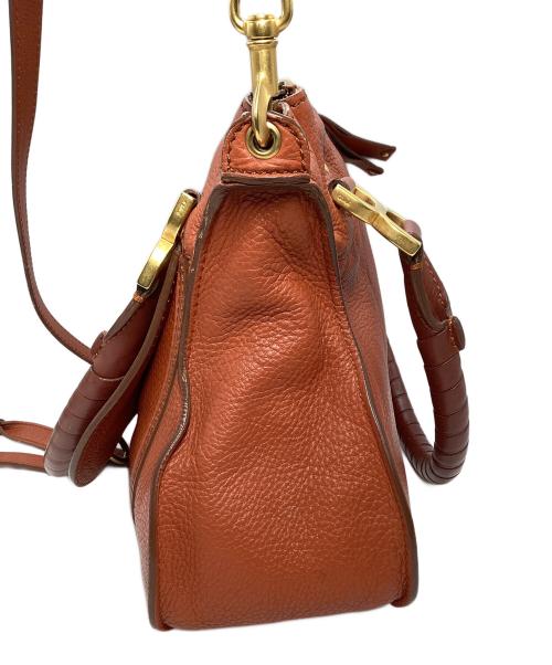 Chloe（クロエ）Chloe (クロエ) MARCIEバッグ オレンジの古着・服飾アイテム