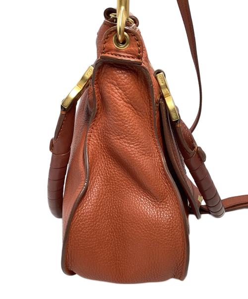 Chloe（クロエ）Chloe (クロエ) MARCIEバッグ オレンジの古着・服飾アイテム