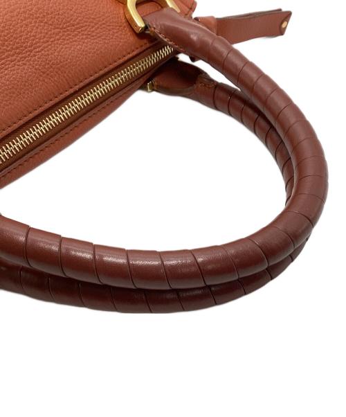 Chloe（クロエ）Chloe (クロエ) MARCIEバッグ オレンジの古着・服飾アイテム