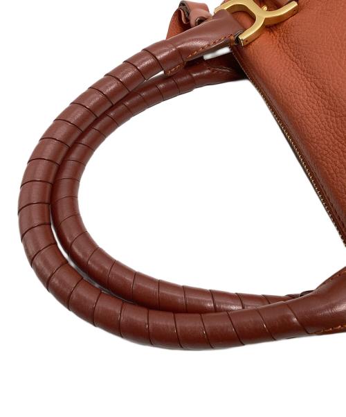 Chloe（クロエ）Chloe (クロエ) MARCIEバッグ オレンジの古着・服飾アイテム