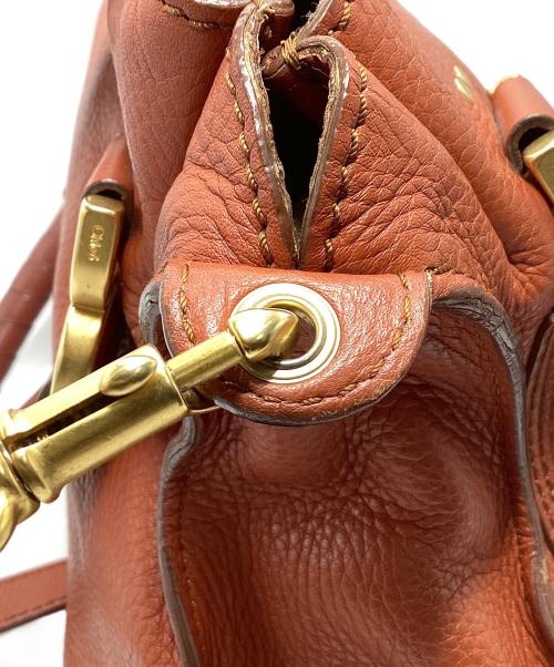 Chloe（クロエ）Chloe (クロエ) MARCIEバッグ オレンジの古着・服飾アイテム