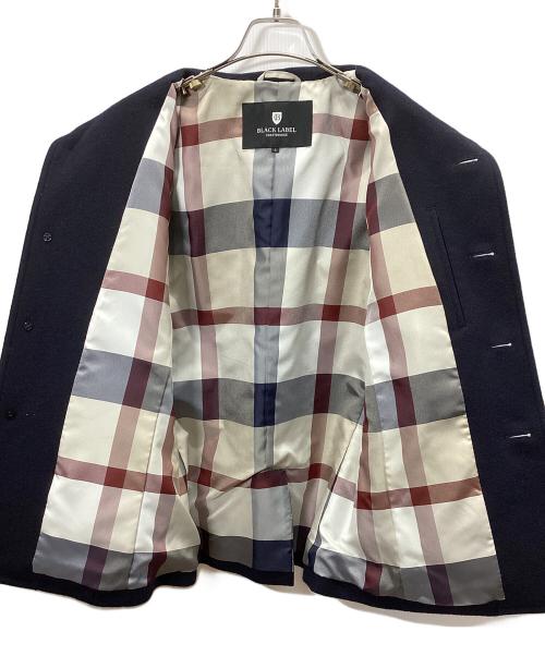 BLACK LABEL CRESTBRIDGE（ブラックレーベル クレストブリッジ）BLACK LABEL CRESTBRIDGE (ブラックレーベル クレストブリッジ) スタンドカラーコート ネイビー サイズ:Sの古着・服飾アイテム