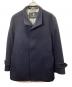 BLACK LABEL CRESTBRIDGE（ブラックレーベル クレストブリッジ）の古着「スタンドカラーコート」｜ネイビー
