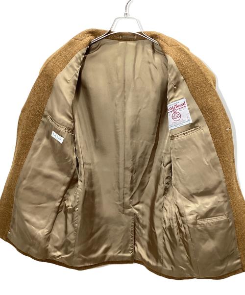 PAUL SMITH（ポールスミス）PAUL SMITH (ポールスミス) Harris Tweed (ハリスツイード) テーラードジャケット ブラウン サイズ:Lの古着・服飾アイテム