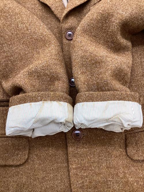 PAUL SMITH（ポールスミス）PAUL SMITH (ポールスミス) Harris Tweed (ハリスツイード) テーラードジャケット ブラウン サイズ:Lの古着・服飾アイテム