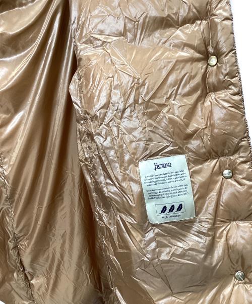 HERNO（ヘルノ）HERNO (ヘルノ) ダウンジャケット ブラウン サイズ:44の古着・服飾アイテム