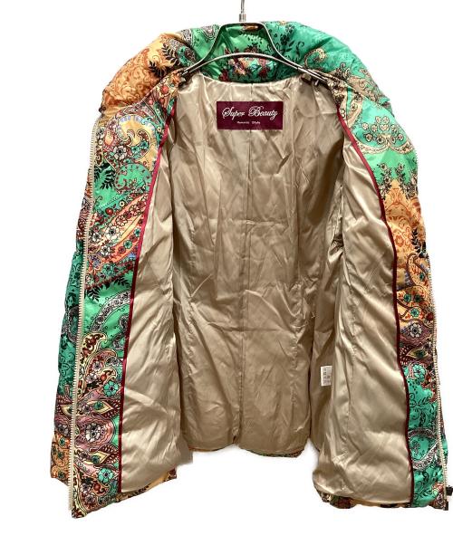 Super Beauty（スーパービューティ）Super Beauty (スーパービューティ) ダウンジャケット グリーン サイズ:40の古着・服飾アイテム