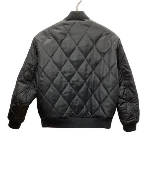 LACOSTE LIVE（ラコステライブ）LACOSTE LIVE (ラコステライブ) 『LACOSTE L!VE』キルティングMA-1 ブラック サイズ:Mの古着・服飾アイテム