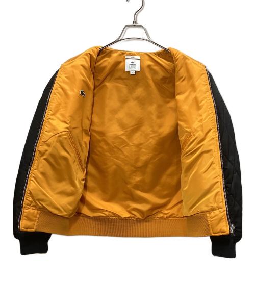 LACOSTE LIVE（ラコステライブ）LACOSTE LIVE (ラコステライブ) 『LACOSTE L!VE』キルティングMA-1 ブラック サイズ:Mの古着・服飾アイテム