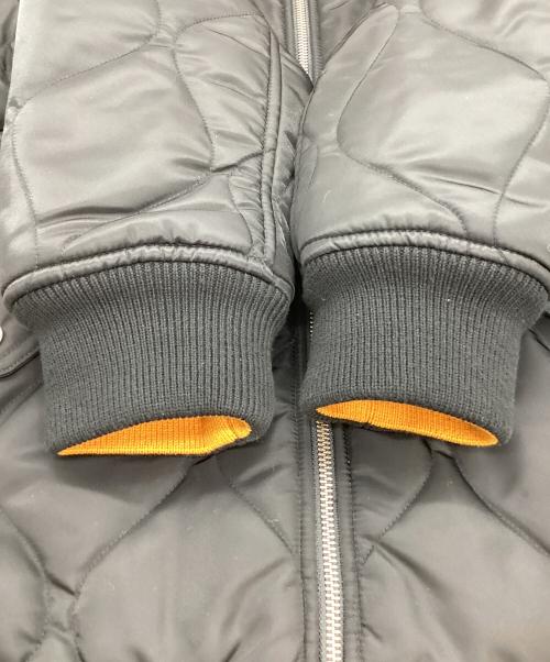 LACOSTE LIVE（ラコステライブ）LACOSTE LIVE (ラコステライブ) 『LACOSTE L!VE』キルティングMA-1 ブラック サイズ:Mの古着・服飾アイテム