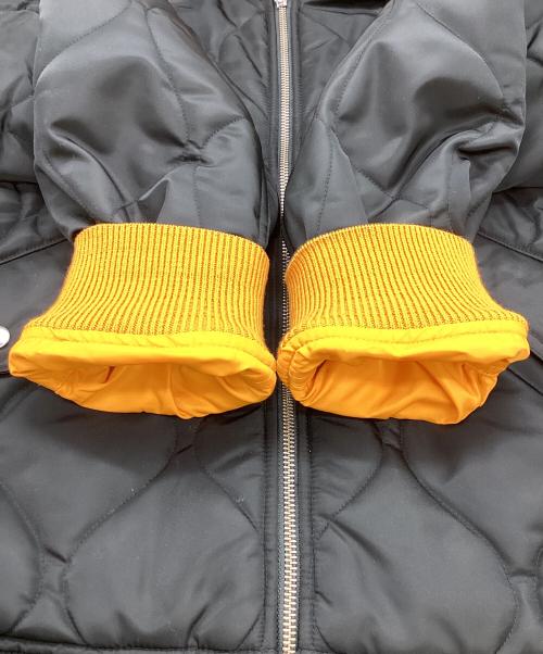 LACOSTE LIVE（ラコステライブ）LACOSTE LIVE (ラコステライブ) 『LACOSTE L!VE』キルティングMA-1 ブラック サイズ:Mの古着・服飾アイテム