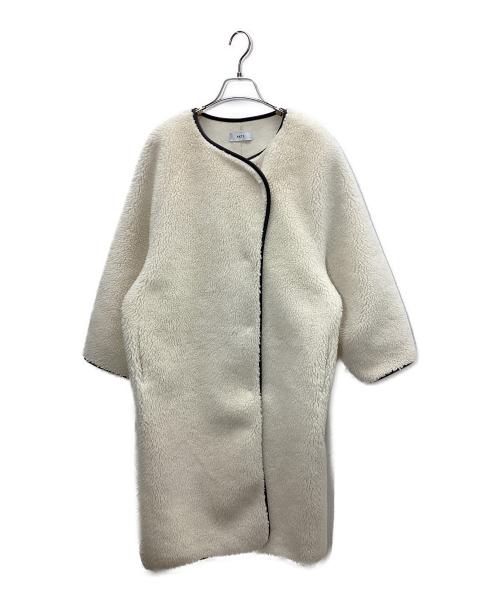 AKTE（アクテ）AKTE (アクテ) ロングボアコート アイボリー サイズ:Fの古着・服飾アイテム