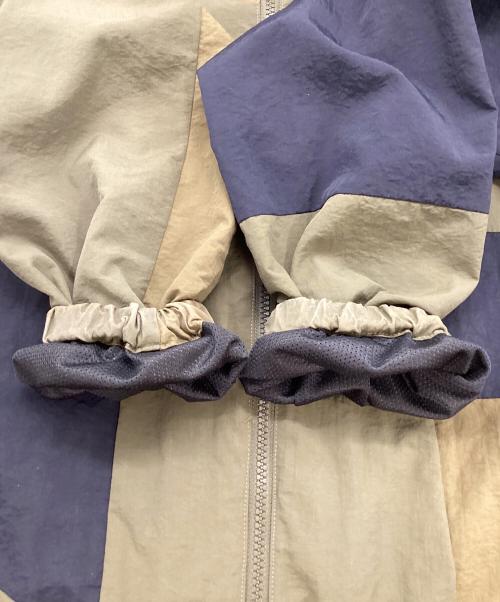 F.C.Real Bristol（エフシーレアルブリストル）F.C.Real Bristol (エフシーレアルブリストル) F.C.R.B. PATCH WORK STAND COLLAR BLOUSON カーキ サイズ:Sの古着・服飾アイテム