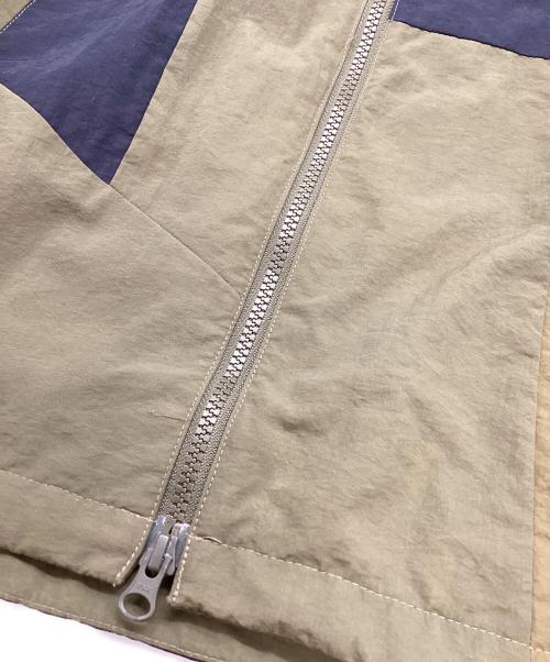 F.C.Real Bristol（エフシーレアルブリストル）F.C.Real Bristol (エフシーレアルブリストル) F.C.R.B. PATCH WORK STAND COLLAR BLOUSON カーキ サイズ:Sの古着・服飾アイテム