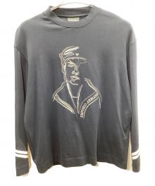 EMPORIO ARMANI（エンポリオ アルマーニ）の古着「長袖カットソー」｜ネイビー