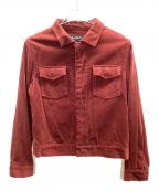 MARGARET HOWELLマーガレットハウエル）の古着「コーデュロイジャケット」｜レッド