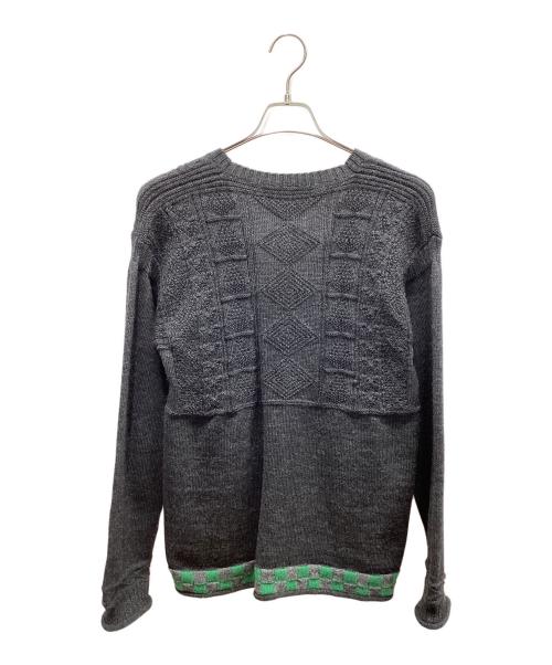 COMME des GARCONS HOMME（コムデギャルソン オム）COMME des GARCONS HOMME (コムデギャルソン オム) 厚手カーディガン ブラック サイズ:Freeの古着・服飾アイテム