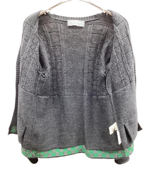 COMME des GARCONS HOMME（コムデギャルソン オム）COMME des GARCONS HOMME (コムデギャルソン オム) 厚手カーディガン ブラック サイズ:Freeの古着・服飾アイテム
