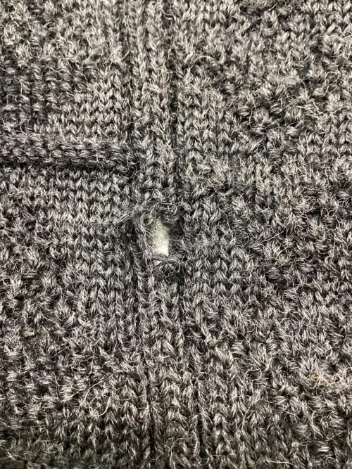 COMME des GARCONS HOMME（コムデギャルソン オム）COMME des GARCONS HOMME (コムデギャルソン オム) 厚手カーディガン ブラック サイズ:Freeの古着・服飾アイテム