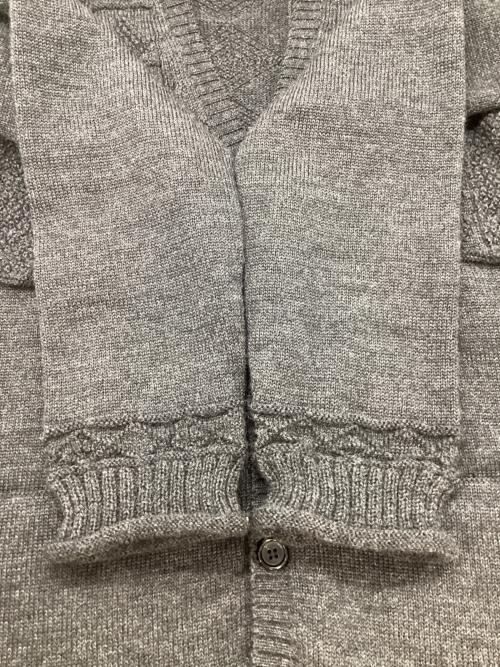 COMME des GARCONS HOMME（コムデギャルソン オム）COMME des GARCONS HOMME (コムデギャルソン オム) 厚手カーディガン ブラック サイズ:Freeの古着・服飾アイテム