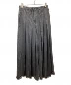 KANAMEカナメ）の古着「スケバンデニムパンツ」｜ブラック