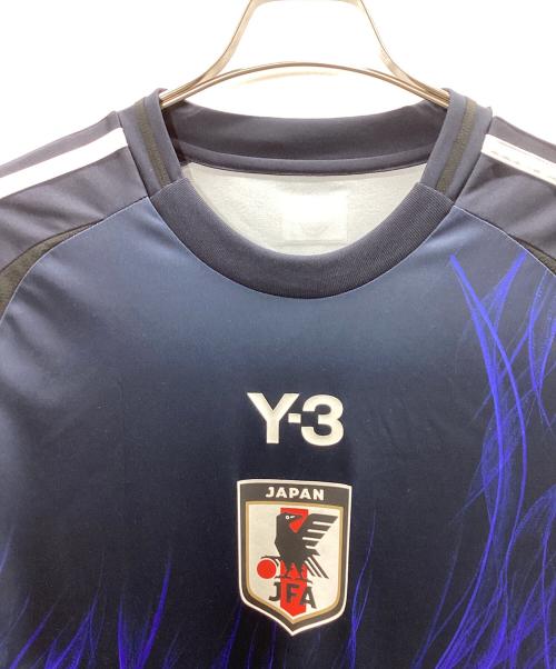 Y-3（ワイスリー）Y-3 (ワイスリー) ゲームシャツ ブルー サイズ:XLの古着・服飾アイテム