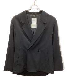 STUDIOUS×PUBLIC TOKYO（ステュディオス×パブリックトウキョウ）の古着「AQUA WOOL カルゼダブル」｜ブラック