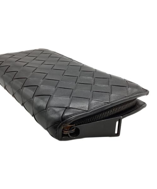 BOTTEGA VENETA（ボッテガベネタ）BOTTEGA VENETA (ボッテガベネタ) 長財布 ブラックの古着・服飾アイテム