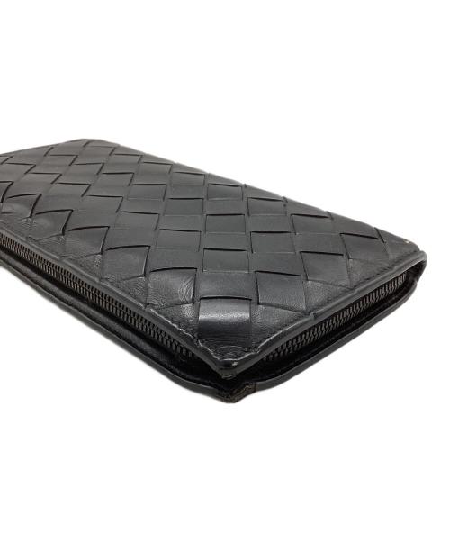 BOTTEGA VENETA（ボッテガベネタ）BOTTEGA VENETA (ボッテガベネタ) 長財布 ブラックの古着・服飾アイテム