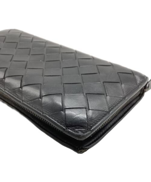 BOTTEGA VENETA（ボッテガベネタ）BOTTEGA VENETA (ボッテガベネタ) 長財布 ブラックの古着・服飾アイテム