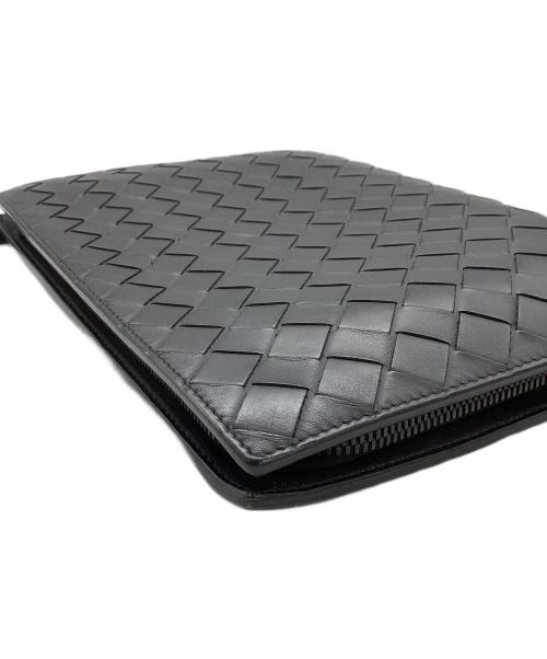 BOTTEGA VENETA（ボッテガベネタ）BOTTEGA VENETA (ボッテガベネタ) セカンドバッグ ブラックの古着・服飾アイテム