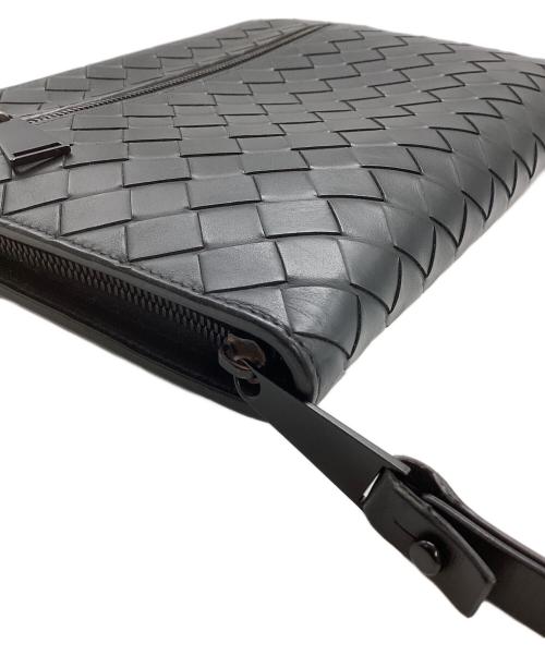 BOTTEGA VENETA（ボッテガベネタ）BOTTEGA VENETA (ボッテガベネタ) セカンドバッグ ブラックの古着・服飾アイテム
