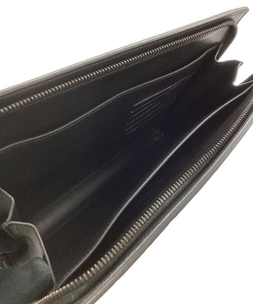 BOTTEGA VENETA（ボッテガベネタ）BOTTEGA VENETA (ボッテガベネタ) セカンドバッグ ブラックの古着・服飾アイテム