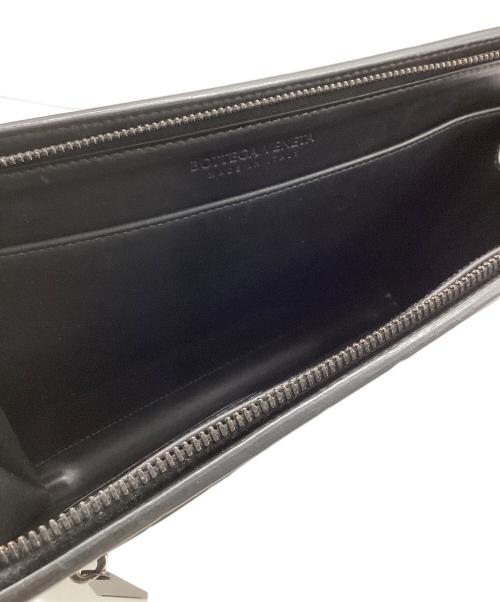 BOTTEGA VENETA（ボッテガベネタ）BOTTEGA VENETA (ボッテガベネタ) セカンドバッグ ブラックの古着・服飾アイテム