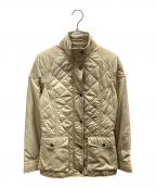 RALPH LAURENラルフローレン）の古着「キルティングジャケット」｜ベージュ