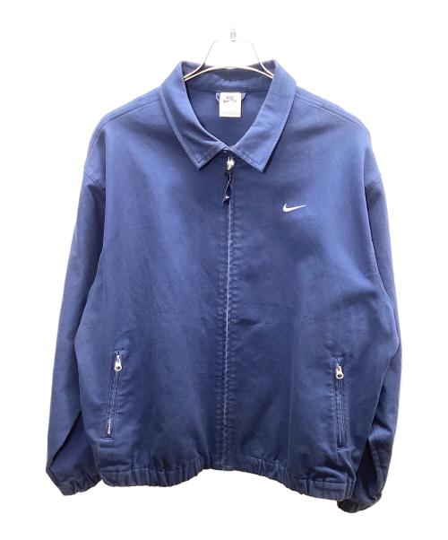NIKE（ナイキ）NIKE (ナイキ) コットンブルゾン ネイビー サイズ:XLの古着・服飾アイテム