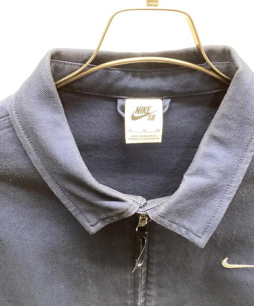 NIKE（ナイキ）NIKE (ナイキ) コットンブルゾン ネイビー サイズ:XLの古着・服飾アイテム