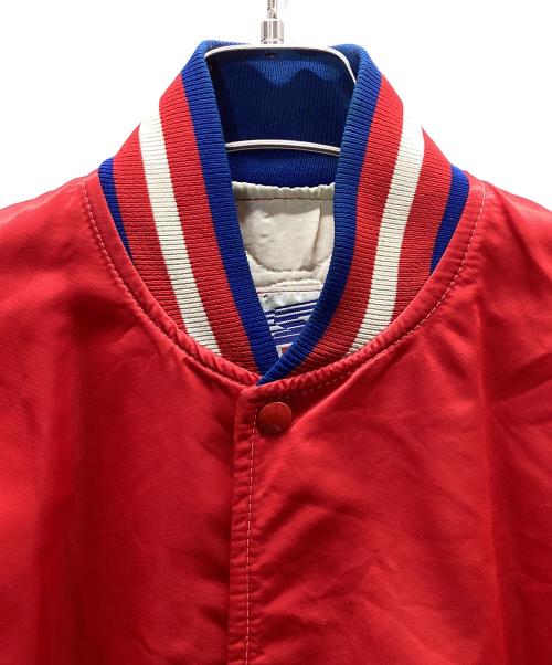 STARTER（スターター）STARTER (スターター) スタジャン レッド サイズ:Mの古着・服飾アイテム