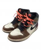 NIKEナイキ）の古着「Air Jordan 1 High OG」｜ベージュ×ブラウン